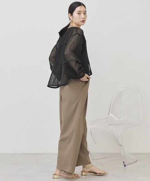 AMERICAN HOLIC(アメリカンホリック)の「メッシュ異素材ブルゾン(ブルゾン・レディース・ブラック/アイボリー・M/L)」の15枚目の写真