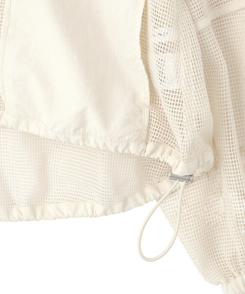 AMERICAN HOLIC(アメリカンホリック)の「メッシュ異素材ブルゾン(ブルゾン・レディース・ブラック/アイボリー・M/L)」の21枚目の写真