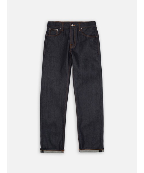 Nudie Jeans（ヌーディージーンズ）の「Nudie Jeans/ヌーディージーンズ Rad Rufus / ハイウエストレギュラーフィットジーンズ / Dry Dusk Selvage（デニムパンツ・メンズ・ノンウォッシュ・29inch/31inch/33inch/34inch/36inch）」の8枚目の写真
