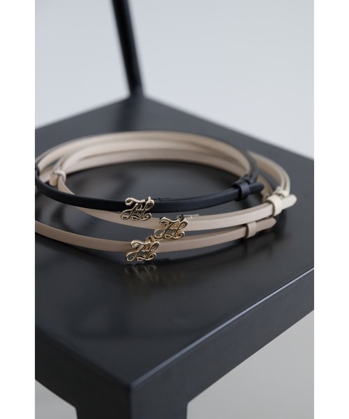 Classic Script H Logo Slide Belt