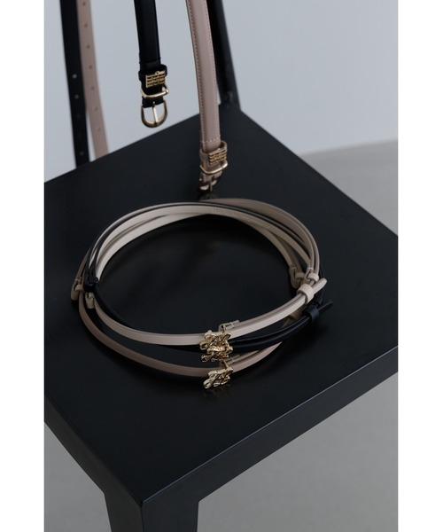 Classic Script H Logo Slide Belt
