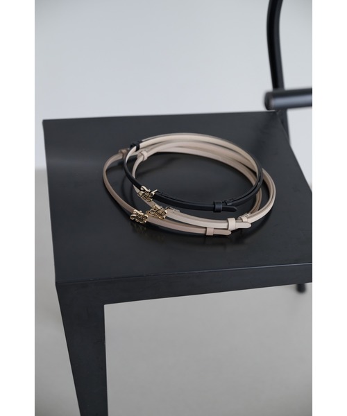 Classic Script H Logo Slide Belt