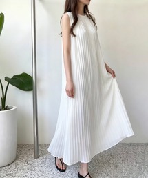 シアープリーツワンピース