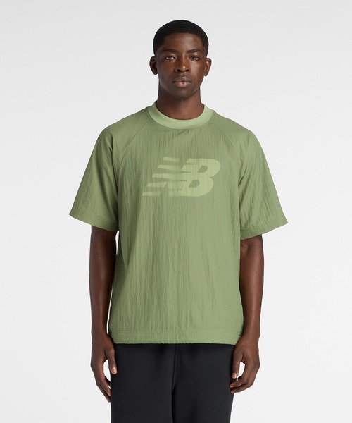 【未使用】new balance/NB Grey2レイヤーTシャツ セール】NB GREY 2レイヤーTシャツ（Tシャツ/カットソー）｜New