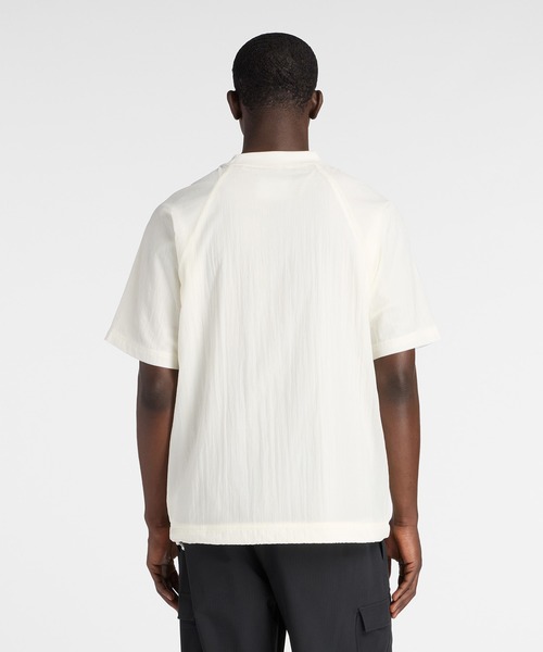 NEW BALANCE(ニューバランス)の「NB GREY 2レイヤーTシャツ(Tシャツ/カットソー・メンズ・オフホワイト/セージグリーン/ブラック・XX-LARGE/SMALL/MEDIUM/LARGE/X-LARGE)」の5枚目の写真