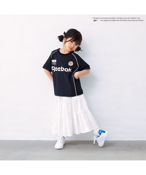 Fluffy BROTHERS(フラッフィーブラザーズ)の「【Reebok】サッカーシャツ(Tシャツ/カットソー・キッズ・ブラック・100cm/110cm/120cm/130cm/140cm/150cm/160cm)」の7枚目の写真