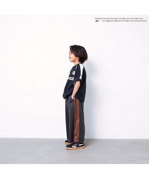 Fluffy BROTHERS(フラッフィーブラザーズ)の「【Reebok】サッカーシャツ(Tシャツ/カットソー・キッズ・ブラック・100cm/110cm/120cm/130cm/140cm/150cm/160cm)」の8枚目の写真
