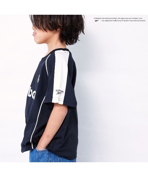 Fluffy BROTHERS(フラッフィーブラザーズ)の「【Reebok】サッカーシャツ(Tシャツ/カットソー・キッズ・ブラック・100cm/110cm/120cm/130cm/140cm/150cm/160cm)」の11枚目の写真