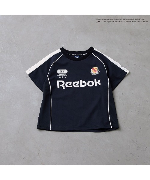 Fluffy BROTHERS(フラッフィーブラザーズ)の「【Reebok】サッカーシャツ(Tシャツ/カットソー・キッズ・ブラック・100cm/110cm/120cm/130cm/140cm/150cm/160cm)」の15枚目の写真