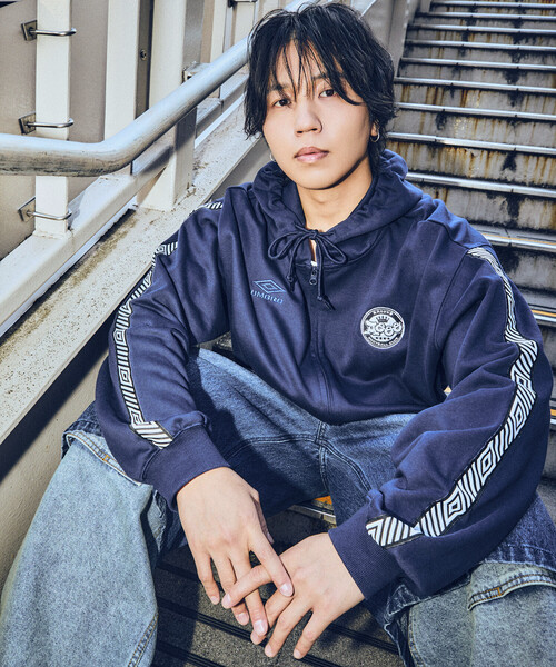 UMBRO/アンブロ UMBRO × Aooo ジップフーディー（パーカー）｜UMBRO