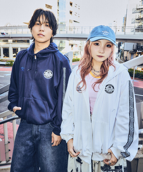 UMBRO/アンブロ UMBRO × Aooo ジップフーディー（パーカー）｜UMBRO