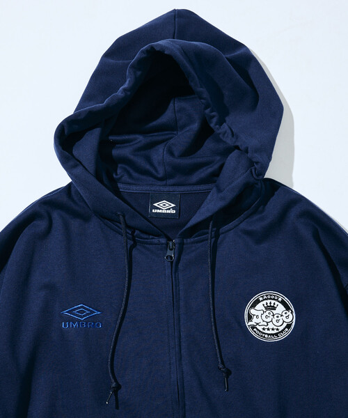 UMBRO/アンブロ UMBRO × Aooo ジップフーディー（パーカー）｜UMBRO