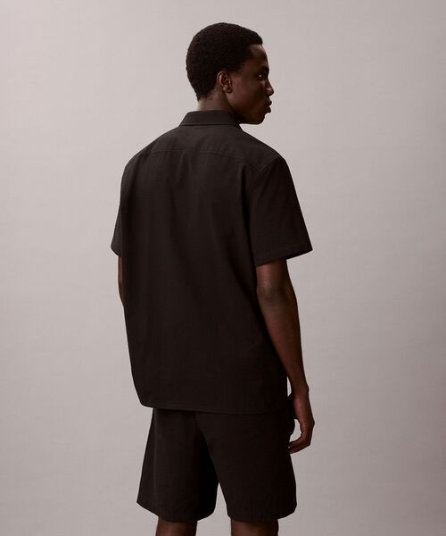 Calvin Klein(カルバン・クライン)の「クラシック シャツ(シャツ/ブラウス・メンズ・ブラック/ダークブルー・L/M/S/XL)」の14枚目の写真