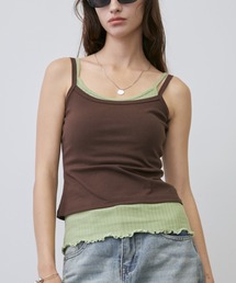 Two Tone Layered Camisole / ツートーンレイヤードキャミソール
