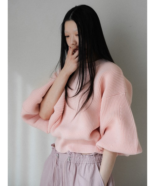 Katrin TOKYO（カトリーントーキョー）の「curved drawstring pants（その他パンツ・レディース・ブラウン/アイボリー・S/M/XS-Short/XS-Regular）」の13枚目の写真