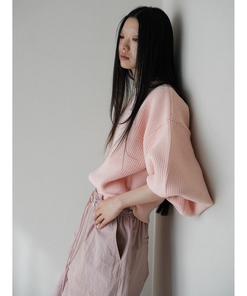 Katrin TOKYO（カトリーントーキョー）の「curved drawstring pants（その他パンツ・レディース・ブラウン/アイボリー・S/M/XS-Short/XS-Regular）」の16枚目の写真