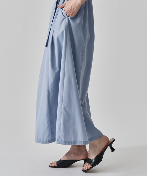 CITY TOKYO（シティトウキョウ）の「【CITY TOKYO/シティートウキョウ】Chambray Belted Dress/シャンブレーベルトドレス（ワンピース・レディース・ブルー/ホワイト/ブラック・1/2）」の13枚目の写真