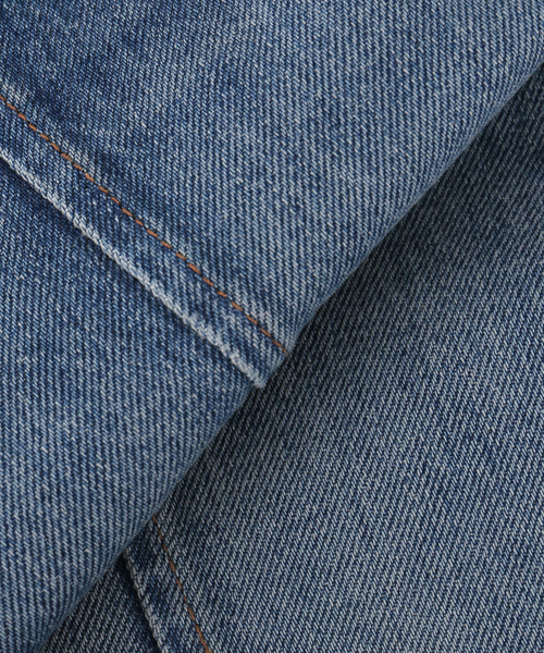 JOURNAL STANDARD（ジャーナルスタンダード）の「【DALA / ダラ】 LIDO ANKLE JEAN W/SEAM BEIGE PATCH（デニムパンツ・レディース・ブルー・26/25/24）」の14枚目の写真