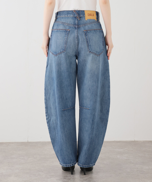 JOURNAL STANDARD（ジャーナルスタンダード）の「【DALA / ダラ】 LIDO ANKLE JEAN W/SEAM BEIGE PATCH（デニムパンツ・レディース・ブルー・26/25/24）」の17枚目の写真
