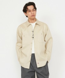 Dickies（ディッキーズ）の「Dickies/ディッキーズ ライト ワークシャツ　長袖 (Japan fit)（シャツ/ブラウス）」