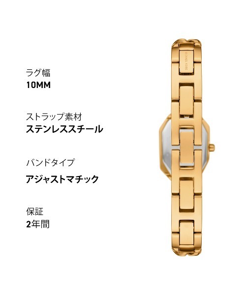 MICHAEL KORS(マイケルコース)の「マイケル・コース 腕時計 レディース アナログ ステンレス MK7615(アナログ腕時計・レディース・ゴールド・FREE)」の9枚目の写真