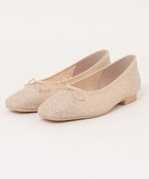 【Bridget Birkin】スクエアトゥチュールバレエシューズ (51034B)