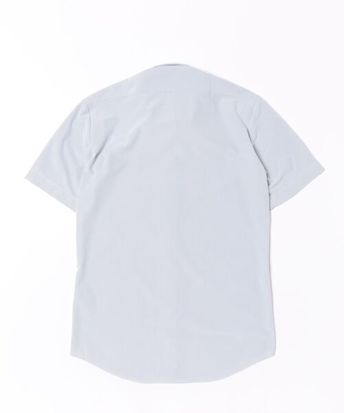 TAKA-Q（タカキュー）の「ワイシャツ メンズ ストレッチ 吸水速乾 ノンアイロン ボタンダウン 半袖 ビジネス ドレス NEWスタンダードフィット（ビジネスシャツ・メンズ・ネイビー・S/MEDIUM/LARGE/X-LARGE/3L）」の3枚目の写真