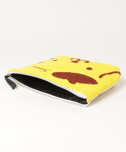 Lafayette(ラファイエット)の「サンリオ ポムポムプリン サガラポーチ - 【SAGARA POUCH Sanrio Pampampurin YELLOW PPP-PCH03】(ポーチ・レディース・イエロー・ONE SIZE)」の5枚目の写真