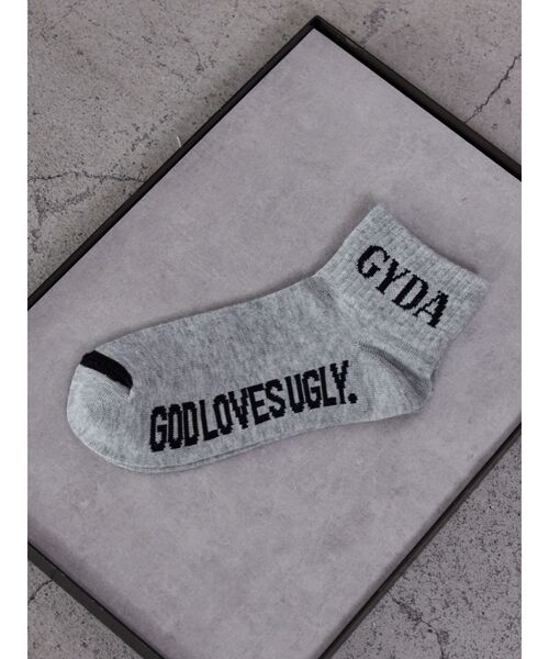 GYDA(ジェイダ)の「GYDA SOX(ソックス/靴下・レディース・ピンク/その他3/ブラック/グレー/オフホワイト・FREE)」の3枚目の写真