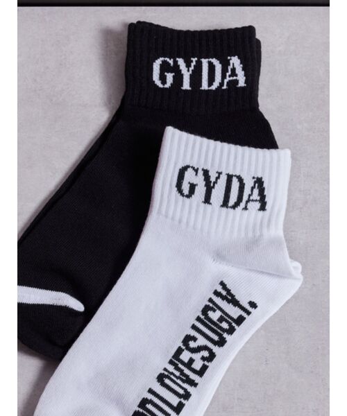 GYDA(ジェイダ)の「GYDA SOX(ソックス/靴下・レディース・ピンク/その他3/ブラック/グレー/オフホワイト・FREE)」の8枚目の写真