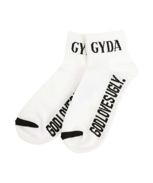 GYDA(ジェイダ)の「GYDA SOX(ソックス/靴下・レディース・ピンク/その他3/ブラック/グレー/オフホワイト・FREE)」の16枚目の写真