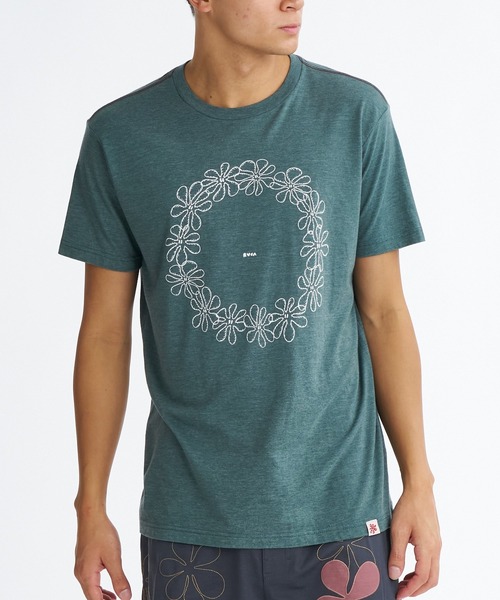 RVCA(ルーカ)の「RVCA メンズ BRYCE LEI SS Tシャツ 【2026年夏モデル】(Tシャツ/カットソー・メンズ・オフホワイト/ブルー系その他・SMALL/MEDIUM/LARGE/X-LARGE)」の8枚目の写真