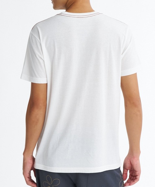 RVCA(ルーカ)の「RVCA メンズ BRYCE LEI SS Tシャツ 【2026年夏モデル】(Tシャツ/カットソー・メンズ・オフホワイト/ブルー系その他・SMALL/MEDIUM/LARGE/X-LARGE)」の3枚目の写真