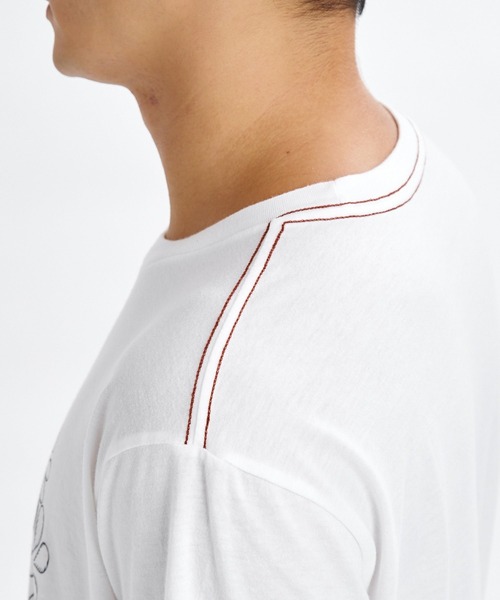 RVCA(ルーカ)の「RVCA メンズ BRYCE LEI SS Tシャツ 【2026年夏モデル】(Tシャツ/カットソー・メンズ・オフホワイト/ブルー系その他・SMALL/MEDIUM/LARGE/X-LARGE)」の5枚目の写真