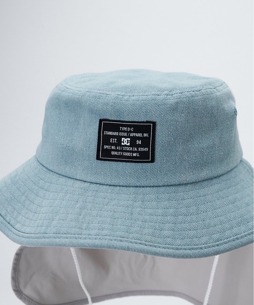 DC SHOES(ディーシーシューズ)の「DC Shoes メンズ 26 SHADE HAT ハット 【2026年夏モデル】/シェードハット(ハット・メンズ・ライトブルー/ブラック/ブラック系その他/ブルー系その他/ブラック系その他2・FREE)」の11枚目の写真