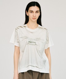 PRANK PROJECT | 【2026Summer Pre-Order】フェイクプリントランダムタックTEE / Fake Print Random Tack T-Shirt(Tシャツ/カットソー)