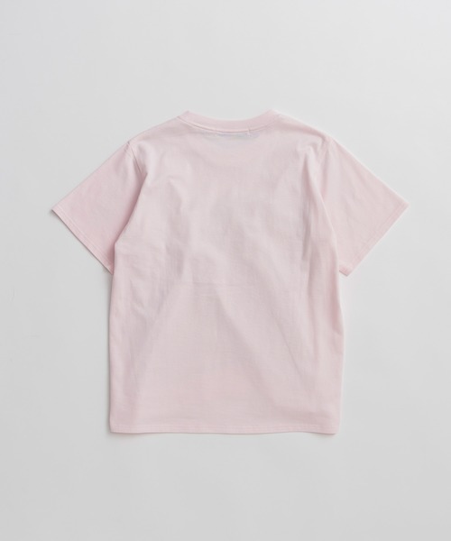 PRANK PROJECT(プランクプロジェクト)の「【2026Summer Pre-Order】フェイクプリントランダムタックTEE / Fake Print Random Tack T-Shirt(Tシャツ/カットソー・レディース・ピンク/ホワイト・FREE)」の10枚目の写真
