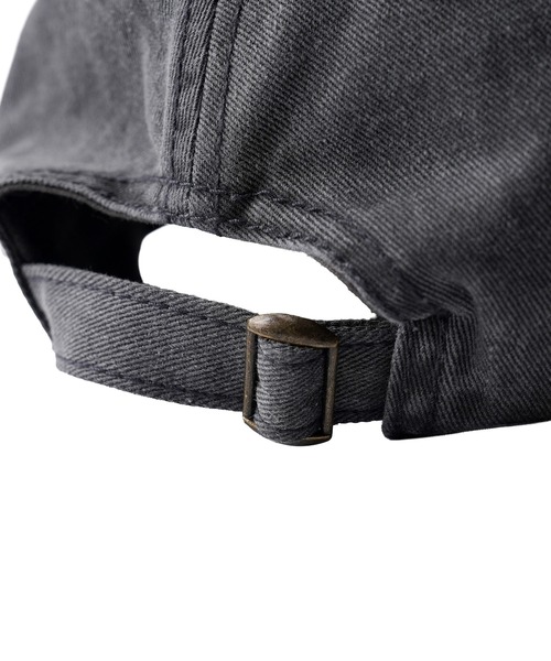 NineMicrophones(ナインマイクロフォンズ)の「DISTRESSED CAP-ALTERATION-(キャップ・メンズ・ベージュ/ブラック・FREE)」の7枚目の写真