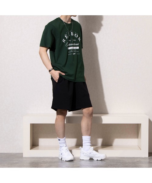 Reebok(リーボック)の「インターナショナル グラフィック Tシャツ / INTERNATIONAL GRAPHIC TEE(Tシャツ/カットソー・メンズ・ブラック/ホワイト/グリーン・MEDIUM/SMALL/LARGE/X-LARGE)」の6枚目の写真