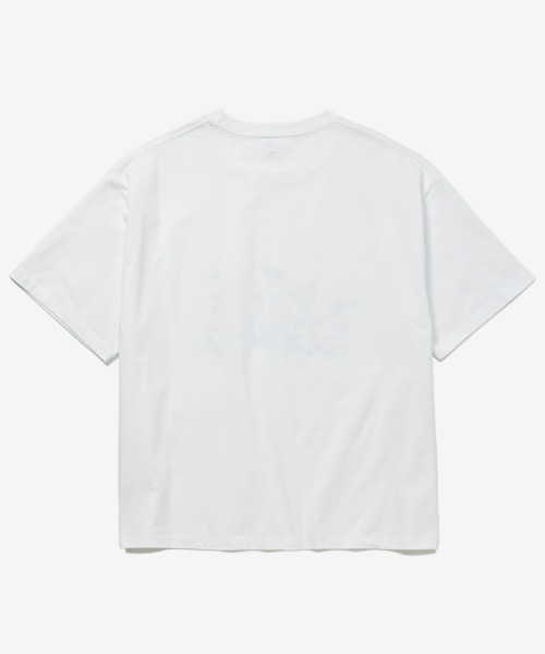 rehacer（レアセル）の「rehacer TEE : Flower Drip TEE / フラワードリップ T-shirt（Tシャツ/カットソー・メンズ・ホワイト/スミクロ・X-LARGE/LARGE/MEDIUM/SMALL）」の11枚目の写真