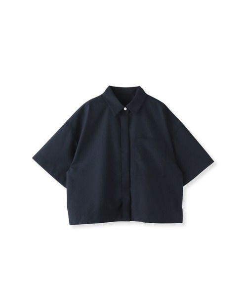 LAUTREAMONT(ロートレアモン)の「エディター東原妙子×LAUTREAMONT/レースシャツ(シャツ/ブラウス・レディース・ネイビー/ライトグレー/ホワイト・9号)」の9枚目の写真