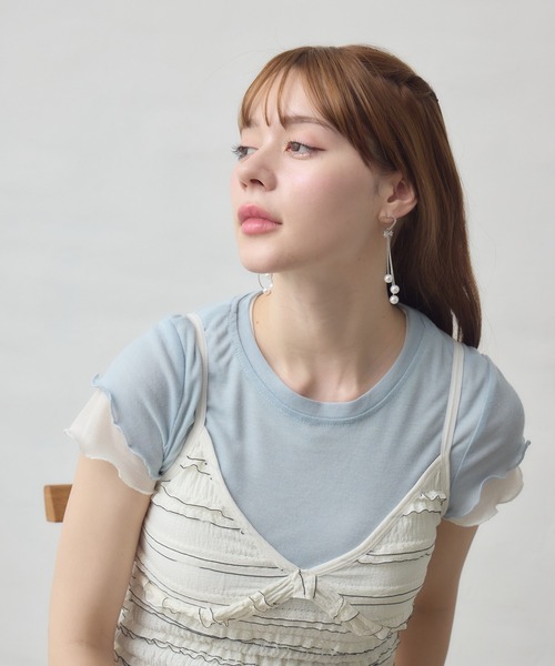 Siel(シエル)の「リボンモチーフロングピアス(ピアス(両耳用)・レディース・シルバー/ゴールド系その他/シルバー系その他/ゴールド・FREE)」の22枚目の写真