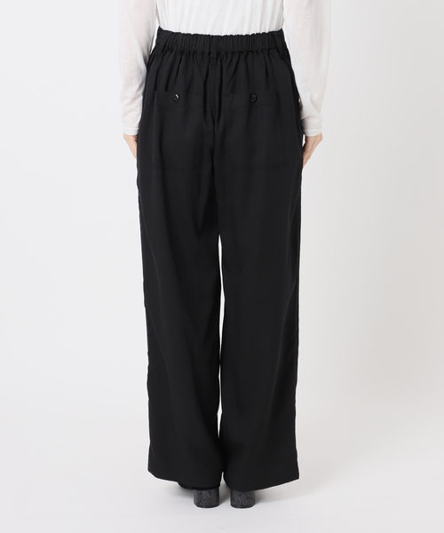 B.C STOCK(ベーセーストック)の「《追加6》手洗い可 / セルロースワイドパンツ(その他パンツ・レディース・カーキ/ブルー系その他/ベージュ系その他/ブラック・FREE)」の7枚目の写真