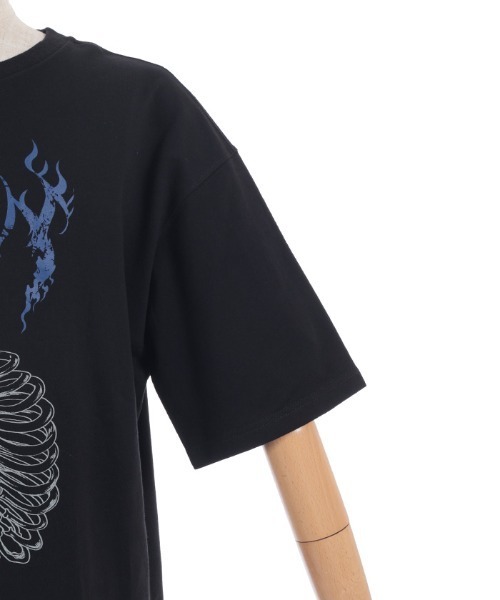 REZEN(リゼン)の「ガシャドクロ半袖Tシャツ(Tシャツ/カットソー・メンズ・ローズ/ブルーパープル・FREE)」の18枚目の写真