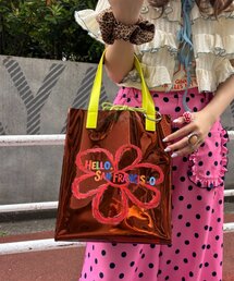 CIAOPANIC TYPY | 【HELLO.SANFRANCISCO】ドット巾着付きクリアバッグ(トートバッグ)