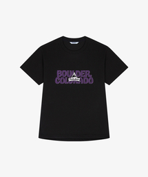 Boulder Logo T Shirt W Black