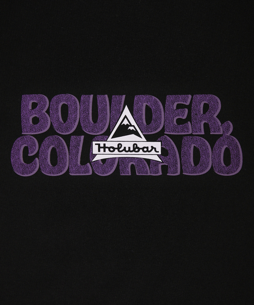 HOLUBAR（ホルバー）の「Boulder Logo T Shirt W Black（Tシャツ/カットソー・レディース・その他・X-SMALL/SMALL）」の7枚目の写真