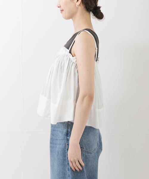 URBAN RESEARCH(アーバンリサーチ)の「Picchi Nia CLOUD WHITE(キャミソール・レディース・ホワイト・FREE)」の5枚目の写真