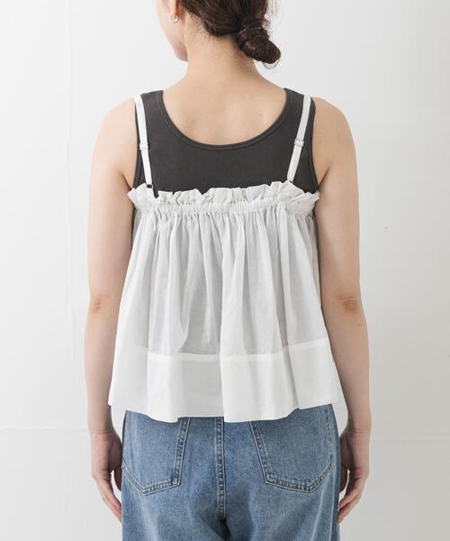 URBAN RESEARCH(アーバンリサーチ)の「Picchi Nia CLOUD WHITE(キャミソール・レディース・ホワイト・FREE)」の6枚目の写真