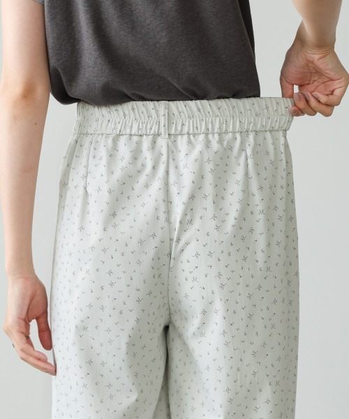 Bab(バブ)の「【選べるサイズ展開】小花柄パンツ(その他パンツ・レディース・ライトグレー/ブラック・M/S)」の16枚目の写真